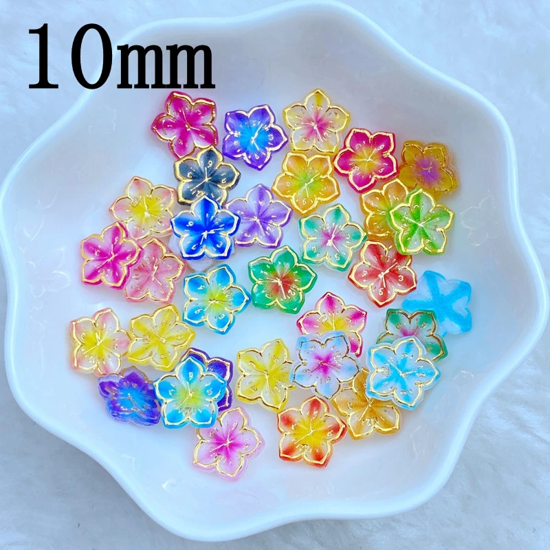 

50 шт. милые цветные канифольные цветы для украшений TSXJY