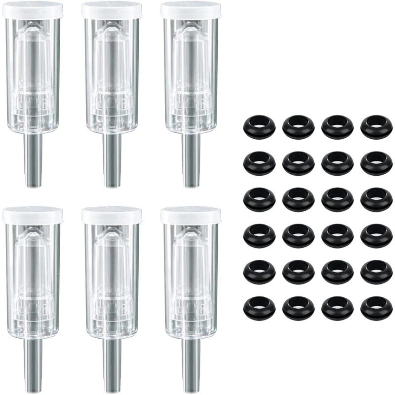 

Airlocks For Fermenting,Fermentation Airlock With Silicone Grommet, For Preservation,Brewing,Beer, Wine, Sauerkraut