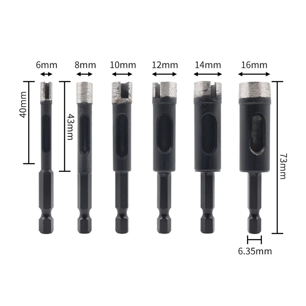 

Soldered Diamond Ceramic Tile Drill Bit Heavy Duty Sintered Diamond Ceramic Tile Drill Bit for Stone and Porcelain