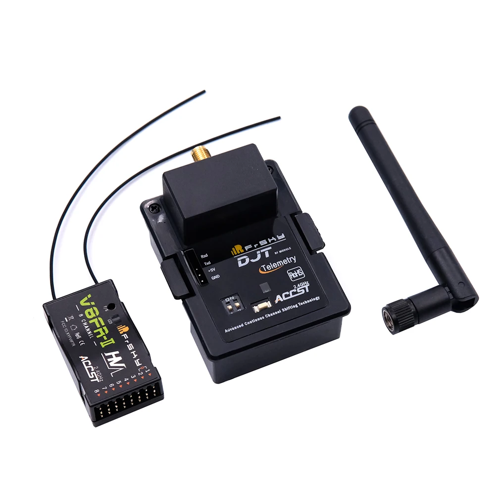 FrSky ACCST 2 4 ГГц DJT модуль D8/V8 режим V8FR 8-канальный приемник для передатчиков X9D JR FLYSKY