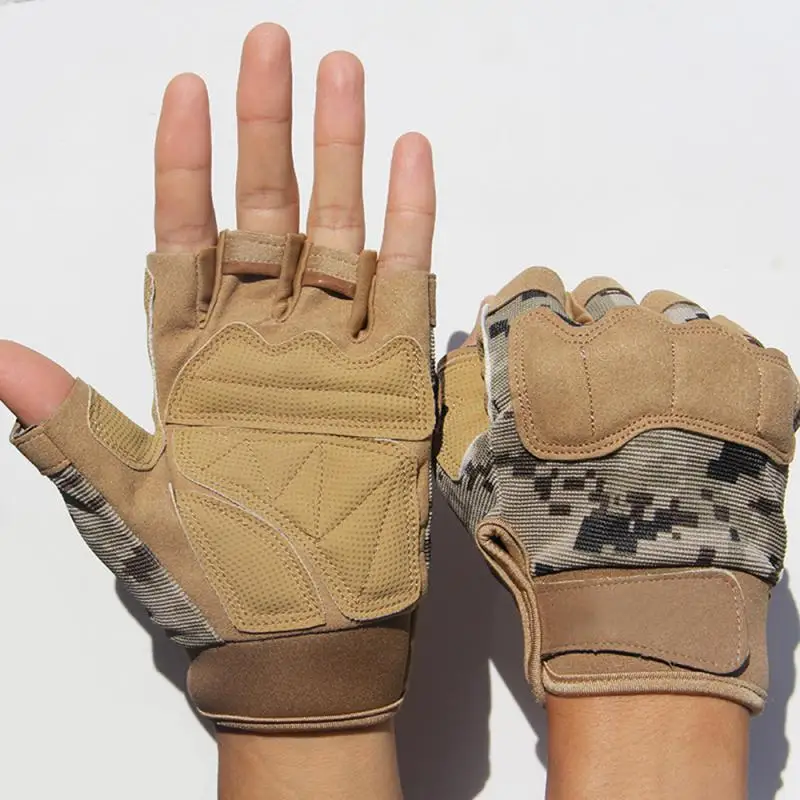 

Gym Sports Breathable Sweat Cycling Gloves Outdoor Safety Tactical Gloves Military Army Shooting Cutproof Gloves Bike Equipment