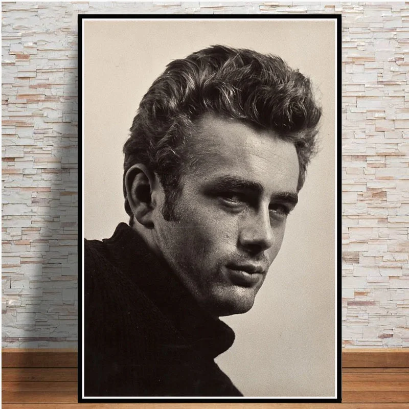 

James Dean Movie Actor Art posters and prints Canvas Painting Art wall pictures New vintage style living room decoration Plakat