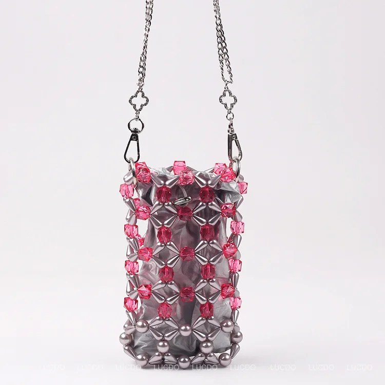 Женская плетеная Сумка на плечо летняя пляжная сумка ручной работы с