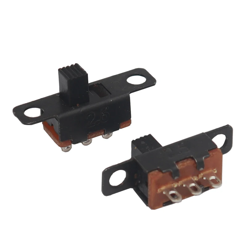 

【30-10 шт.】 SS12F15 SS12F15VG4 тумблер 3-контактный 1P2T ползунковый переключатель с ручкой высотой 4 мм