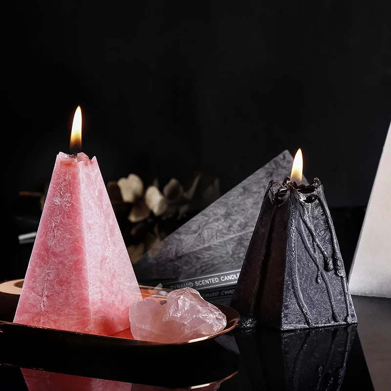 

Home Decorative Aromatic Candles Scented Candles 3D Iceberg Shape Room Fragrance Candles Household Aromatherapy Home Decoration