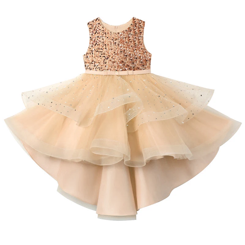 Новинка 2020 г. рождественские праздничные платья для девочек летние Новогодняя