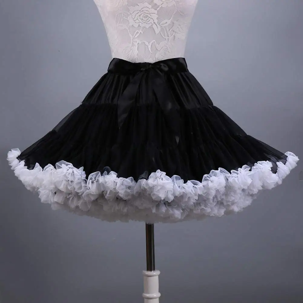 

Tulle Underskirt for Women Multi-Layer Dance Skirts Short Petticoat Dress 2023
