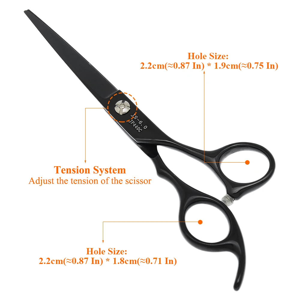 Парикмахерские ножницы Meisha A0177A салонные из нержавеющей стали для стрижки и