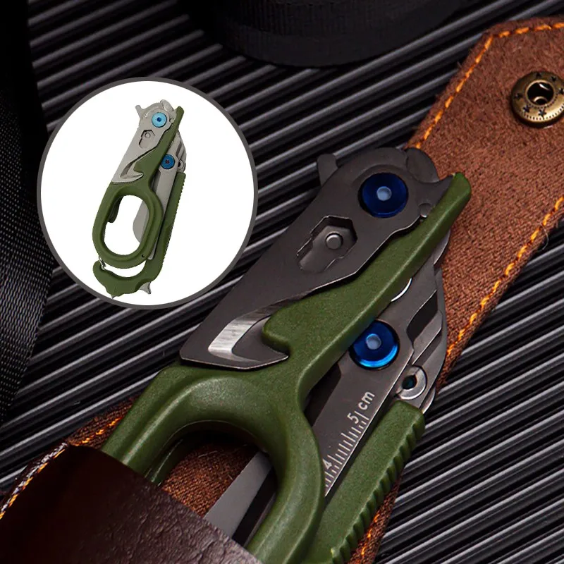 

6 in 1 Emergency Response Shears multifunctional scissors with Strap Cutter and Glass Breaker with
