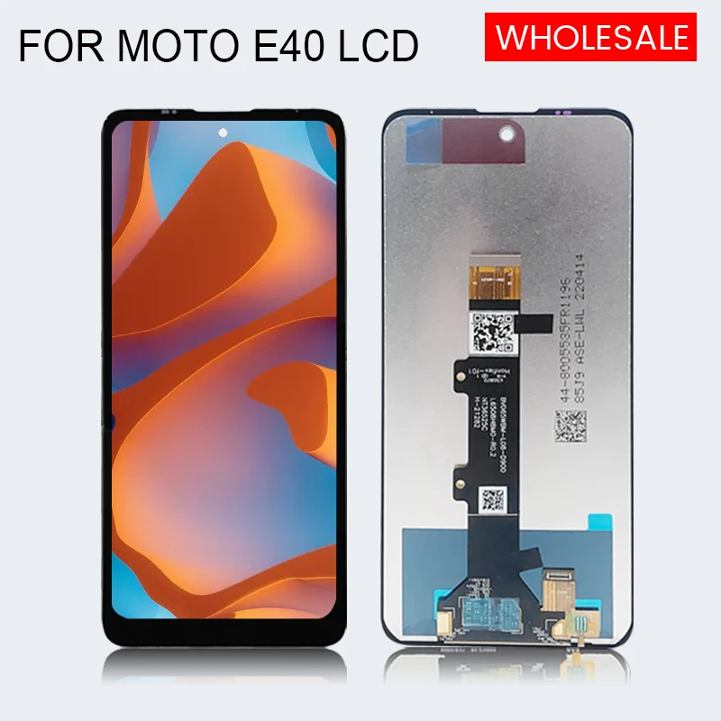 

ЖК-дисплей 6,5 дюйма XT2159-3 для Moto E40, сенсорная панель, дигитайзер в сборе, замена экрана XT2159-4 с рамкой, бесплатная доставка
