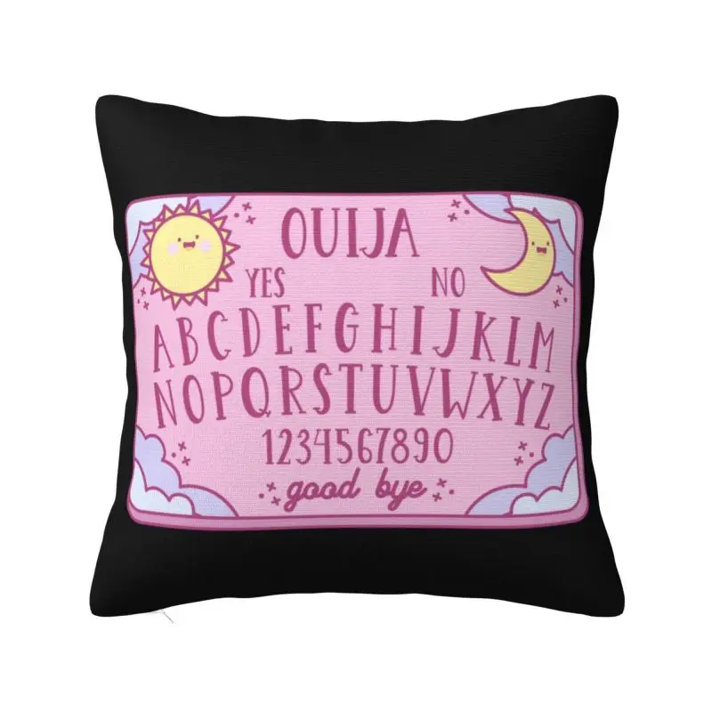 

Симпатичные чехлы Ouija с рисунком в виде доски, чехлы для Хэллоуина, мягкая Современная накидка на подушку, чехол, украшение для дома