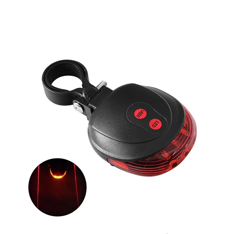 

Bicycle tail light mountain bike night riding laser light flashing at night rear light riding warning flash equipment accessorie