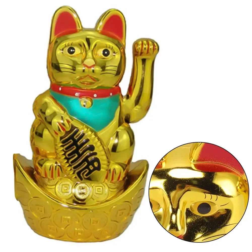 1 шт. 5 дюймов электрический размахивающий Lucky Cat кассир новый магазин открытие