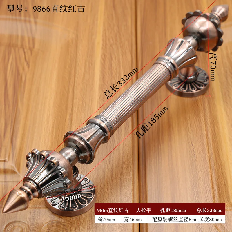 

Антикварная медная дверная ручка для виллы