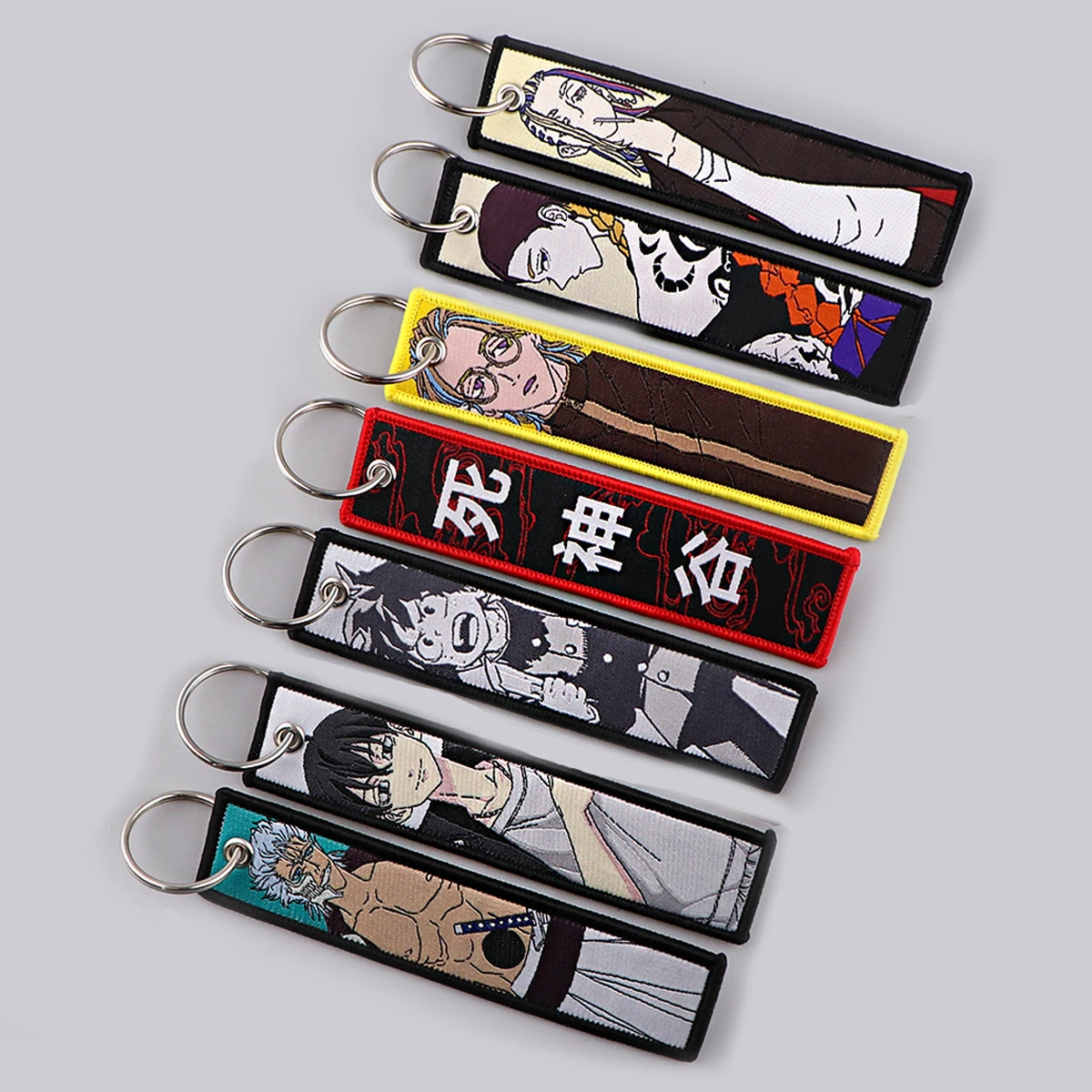 

Tokyo Revengers Anime Key Fobs Cute Embroidery Key Tag Keychain For Motorcycles Key Ring Accessories Gifts Backpack Chaveiro