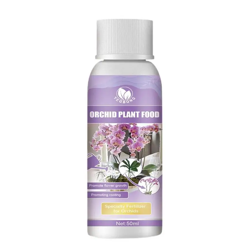 

Орхидея, 50 мл, удобрение для комнатных растений, жидкое растение, питательный раствор, натуральное и Быстродействующее удобрение для растений, кислота