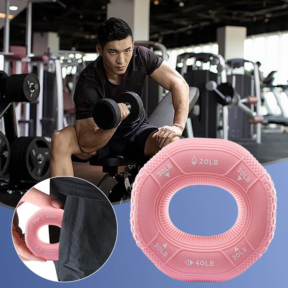 Силиконовые кольца кольцо для упражнений с ручкой и 3 различными уровнями