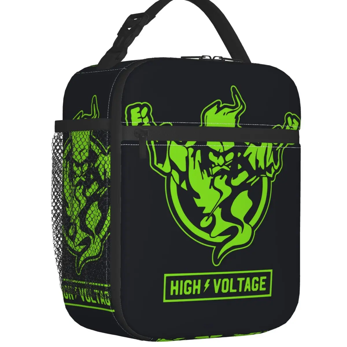 

Изолированная обеденная сумка высокого напряжения Thunderdome для женщин, портативный жесткий Контейнер для обедов, термобокс для офиса, работы,...