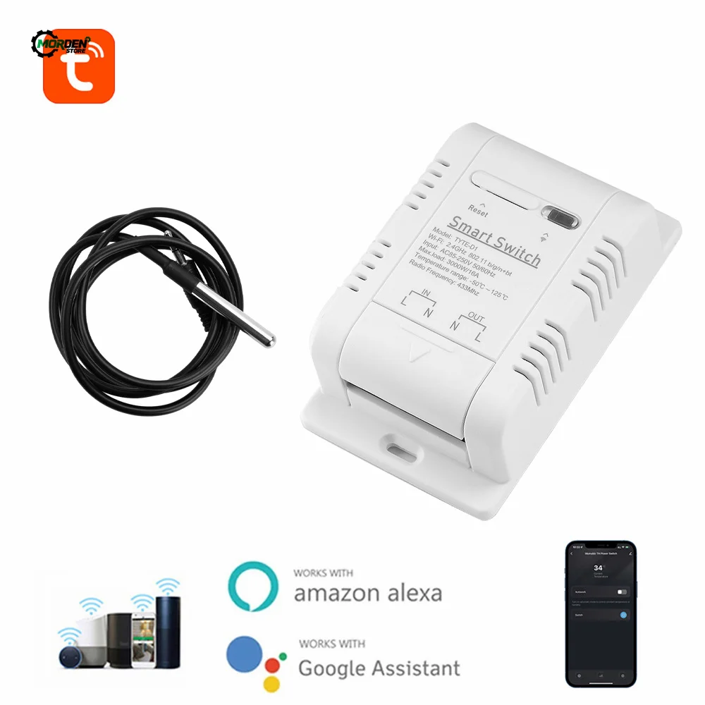 Умный переключатель температуры и влажности