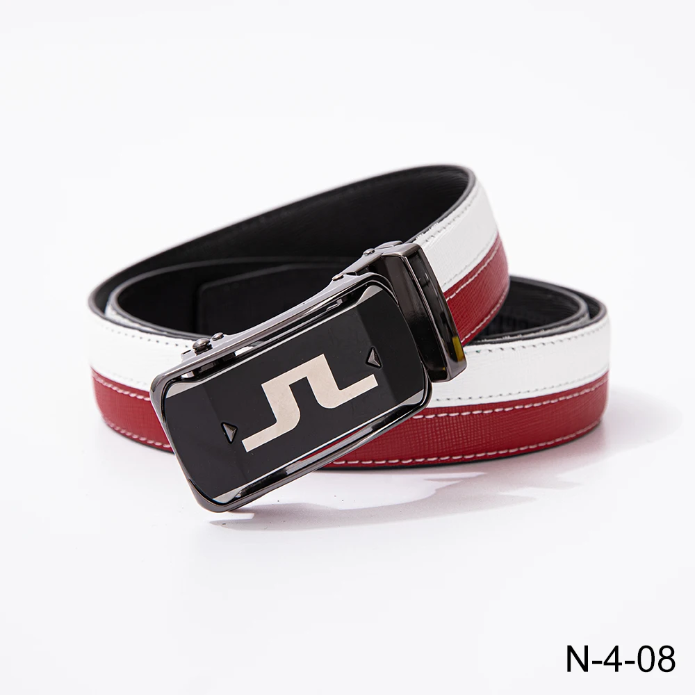 

New Malbon Golf Sport Belt Men's Belt Automatic Buckle High Quality Casual Belt