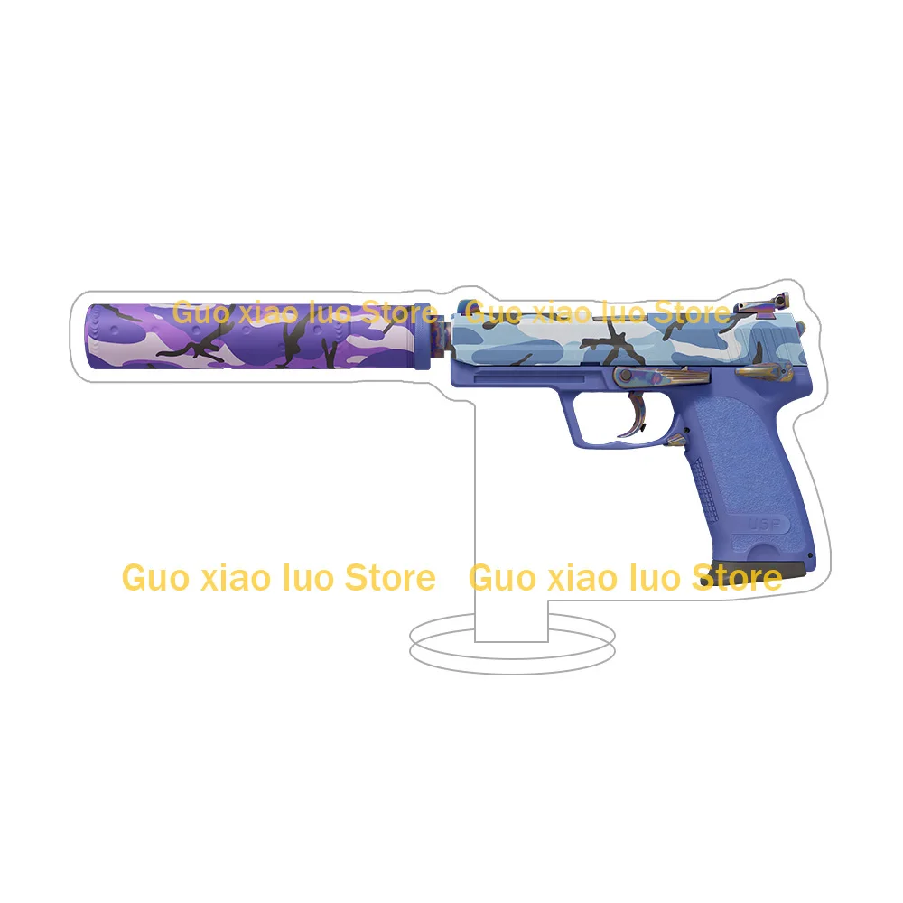 Фото Counter-Strike 2 Pistois USP S Skins Printstream Whiteout Kill Confirmed The Traitor Orion Акриловая подставка-брелок для стола №5