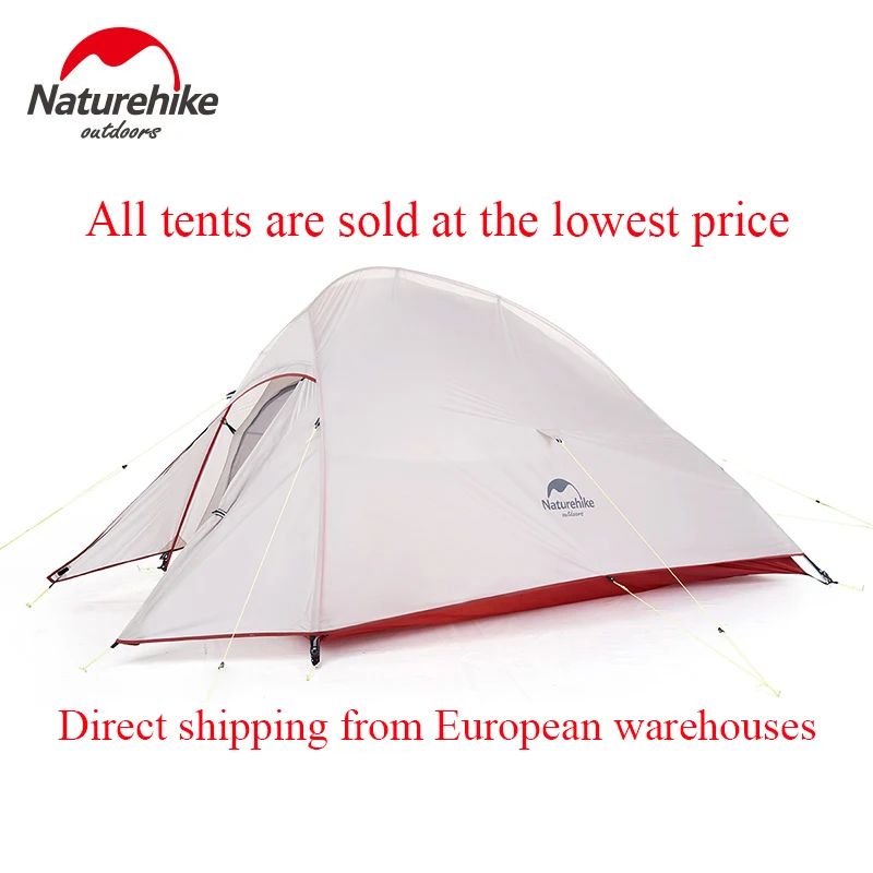 

Naturehike Cloud Up Camping Tent Hiking Outdoor Family Beach Shade Waterproof Camping Portable 1 2 3 person Backpacking Tent