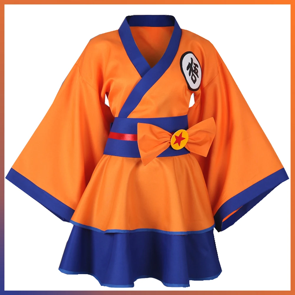 Костюм-кимоно Женский для косплея косплей-костюм супергероя из аниме Лолита Гоку
