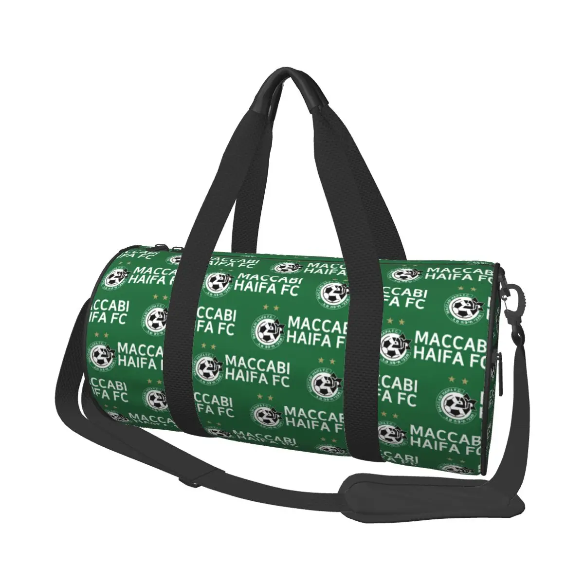 

Israel Maccabi Haifa FC Round Duffel Bag Travel Sports Luggage Large Capacity Carry Backpack
