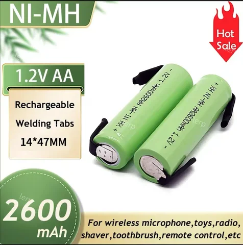 Lerner D1.2vAA2600mAh аккумуляторная батарея АА