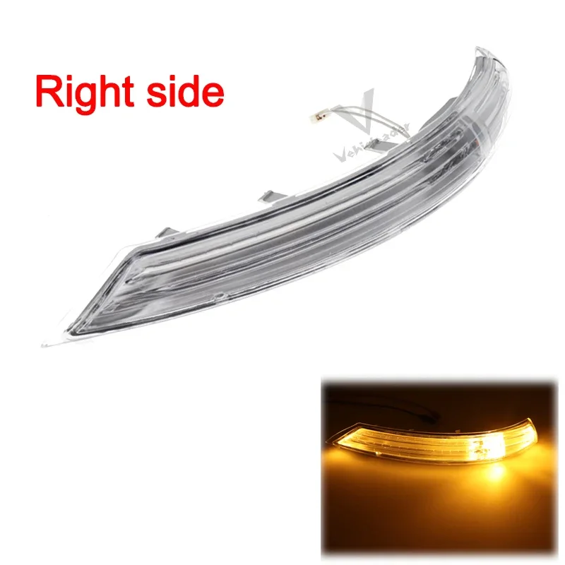 

Светодиодный указатель поворота на зеркало заднего вида с левой/правой стороны, фотовссветильник шка 12 В для VW Touareg 2007-2011 7L6949101C 7L6949102C