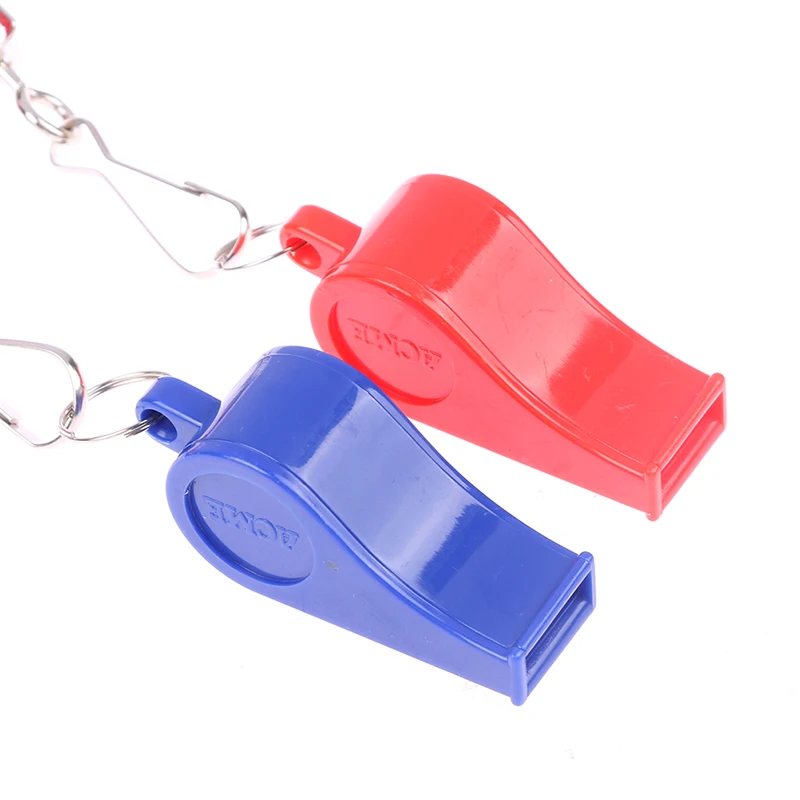 

1pc Plastic Whistle Professional Soccer Basketball Referee Whistle High Quality Sports Big Sound Whistle Outdoor Sport Supplies
