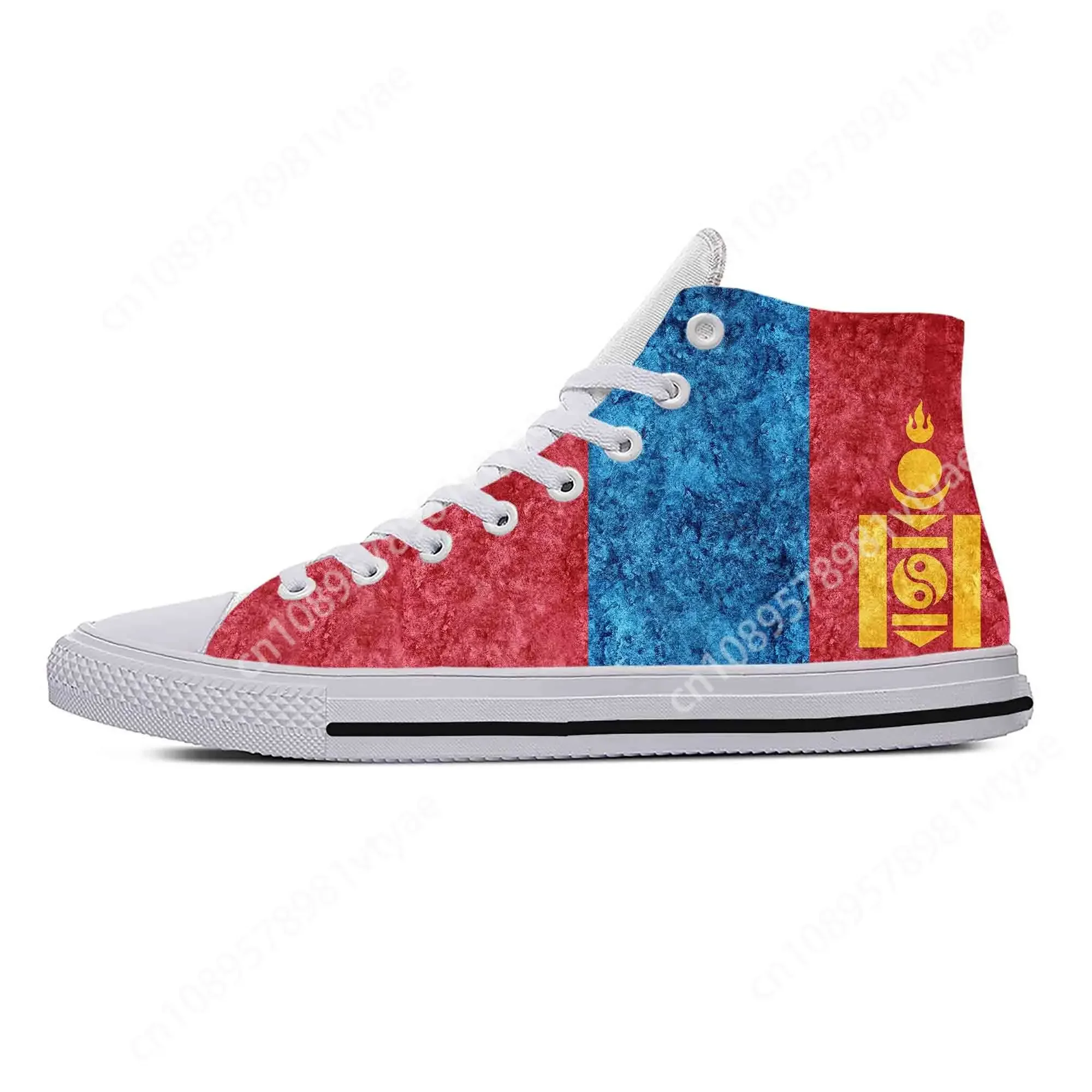 Монгольский монгольский флаг патриотическая гордость модная повседневная