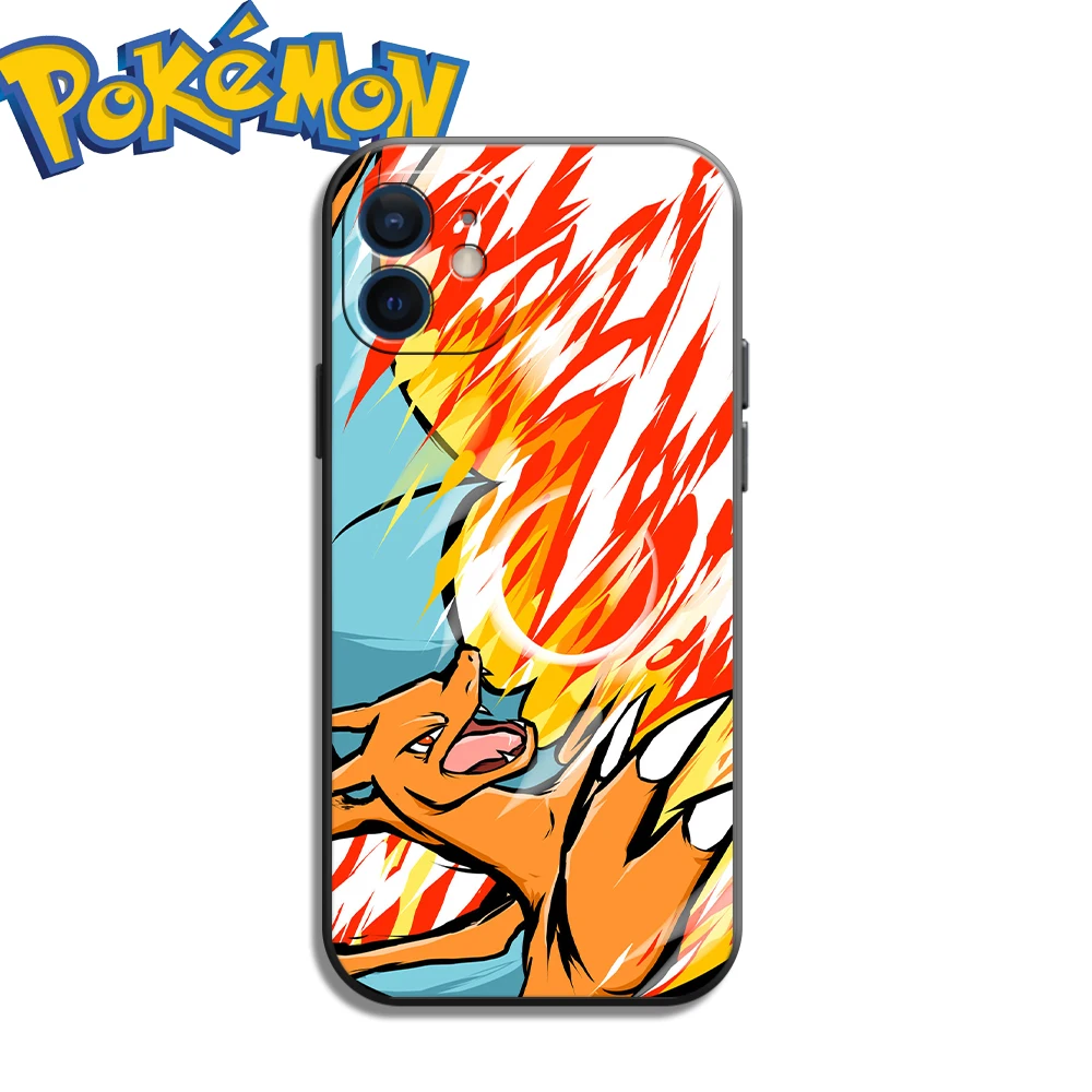 pokemon cartoon cute case for iphone 12 13 pro max mini 11 pro max x xr xs max se2020 8 7 6 6s plus hot new silicone phone cover free global shipping