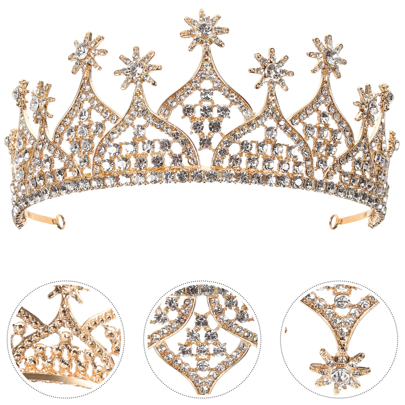 

Women Hair Hoop Rhinestone Headband Elegant Headband Party Festival Hairband