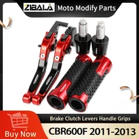cbr600f cbr 600f motorcycle aluminum brake clutch levers handlebar hand grips ends for honda cbr600f 2011 2012 2013