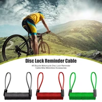 bike motorbike disc lock reminder cable bicycle motorcycle accessories for outdoor personal motorcycle decoration
