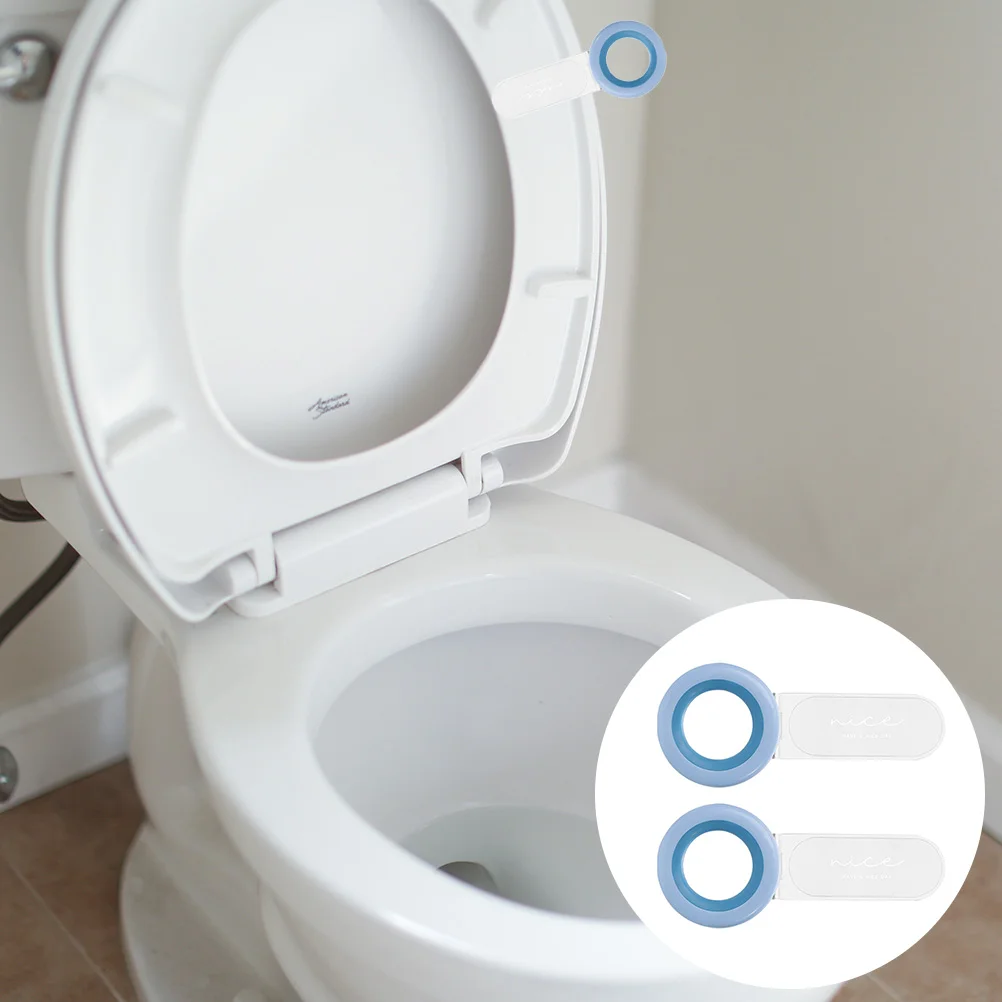 

2pcs Toilet Lid Handle Home Toilet Seat Lifter Toilet Cover Anti-dirty Lifter