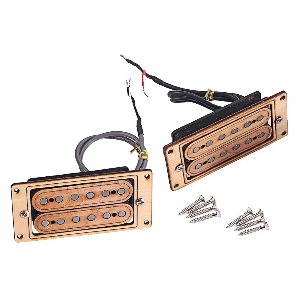 

1 компл. Двойная катушка хамбакер захват шея и мост для ST FD SG электрогитары запчасти