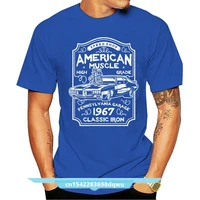 american muscle t shirt mens usa car garage speed shop