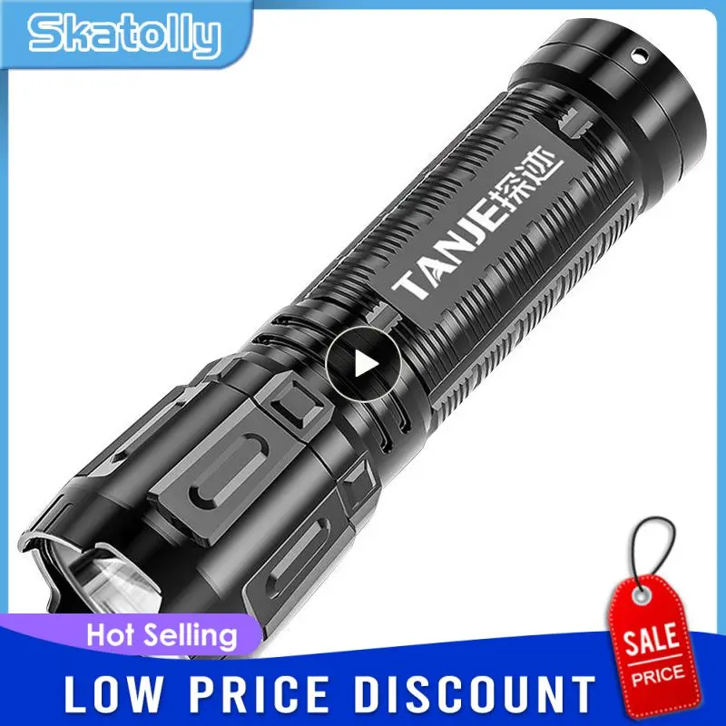 

Outdoor Lighting Torch Ultra Bright Multi-function Led Bright Flashlight 2023 Camping Light Mini Portable Battery Torch Lantern