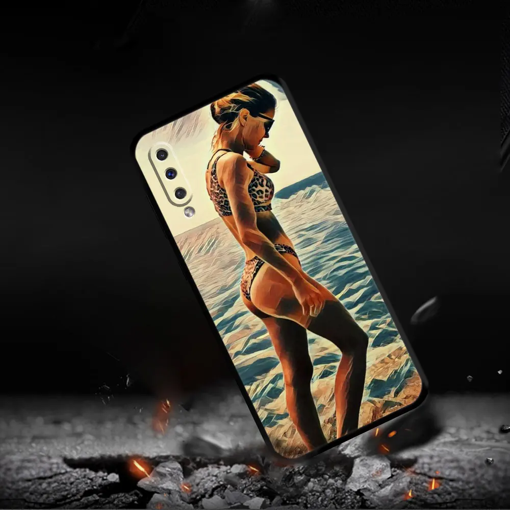 silicon para for samsung note 20 ultra 10 a70 a40 a20s a20e a30 a10 a50 a10s a42 5g m31 hot sexy sleeve tattoo girl coque free global shipping