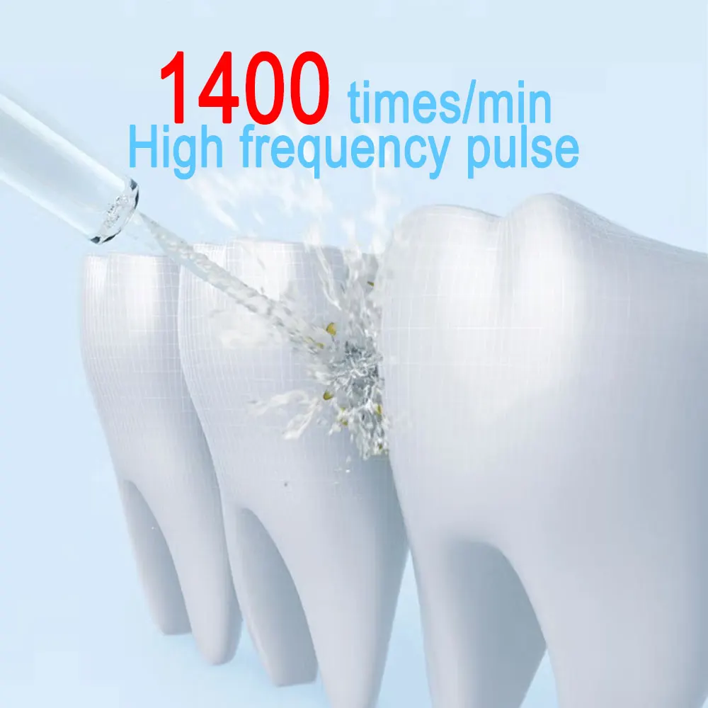 230mLscientific grip Portable Oral Irrigator Dental Teeth Whitening Flosser bucal tooth Cleanerwaterpulse Water Thread For Teeth enlarge