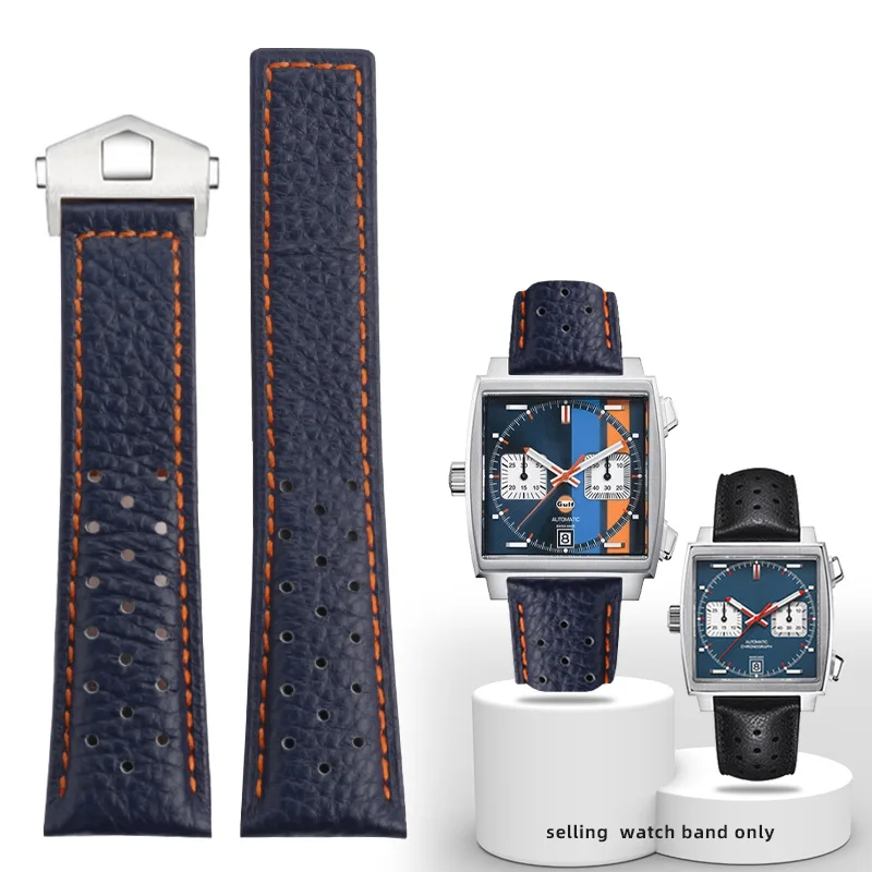 Часы мужские из натуральной кожи 22 мм с аксессуарами ремешком в виде буквы CAW211M 211P