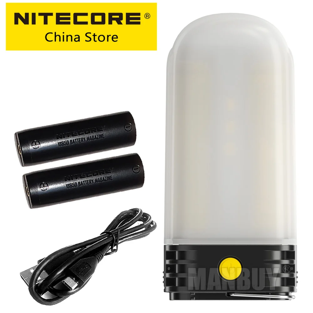 Фото Оригинальный NITECORE LR60 USB-C перезаряжаемый фонарь для кемпинга + внешний Оригинальный NITECORE LR60 USB-C перезаряжаемый фонарь для кемпинга + внешний