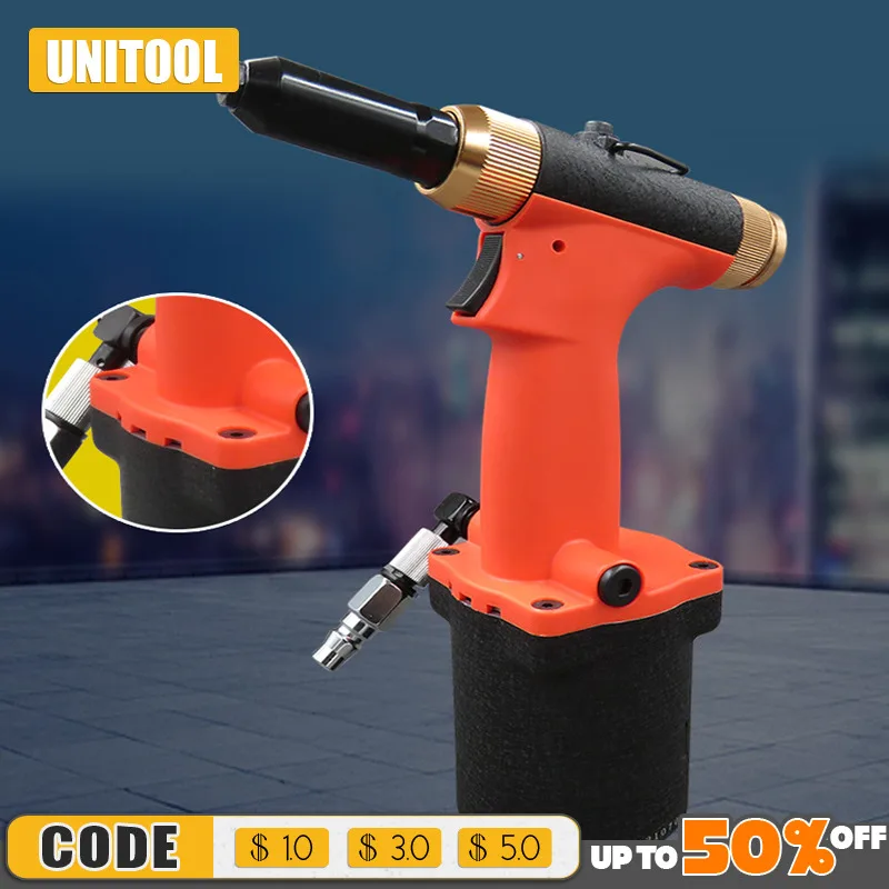 

2.4-4.8mm Advanced Professional Self-priming Pneumatic Nail Gun Hydraulic Core Pulling Nail Gun Industrial Riveting Tool