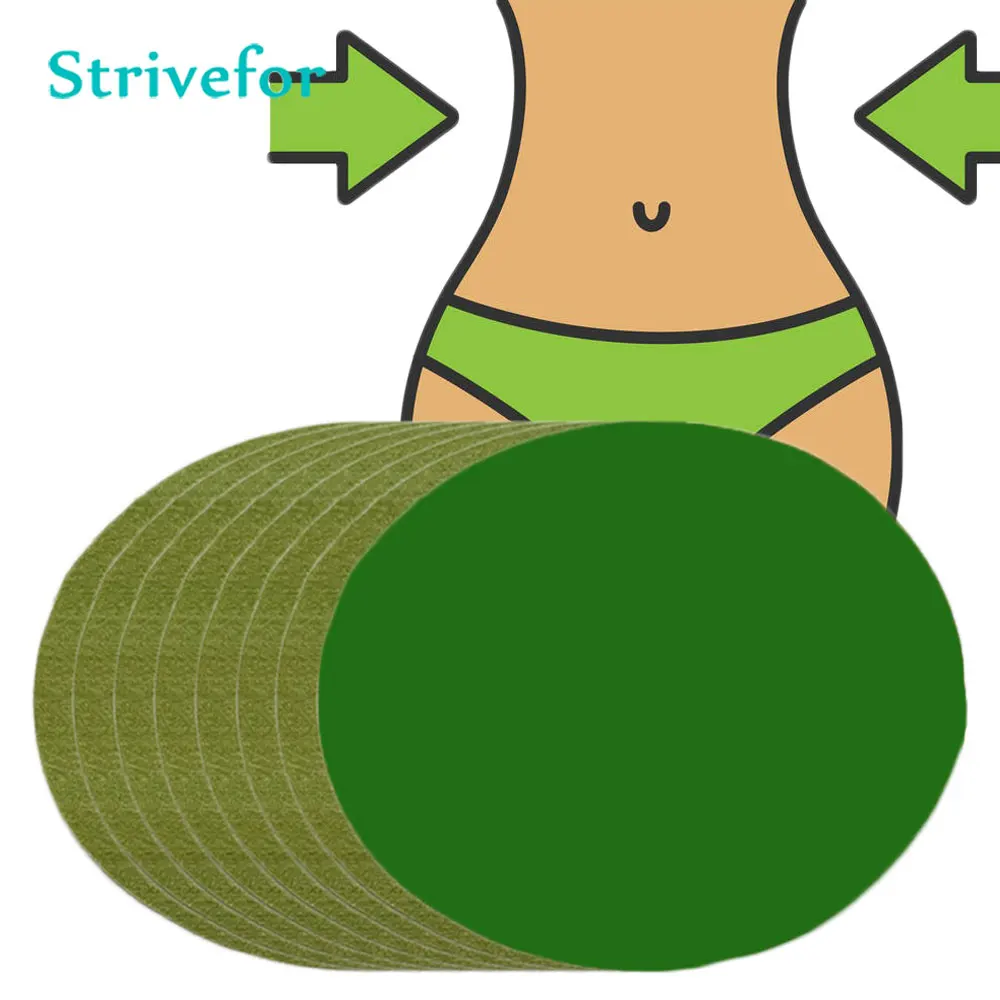 

160pcs Waist Slimming Patches Fat Burner Weight Loss Plaster Natural Detox Slim Body Stickers Natural Herbs Health Care BT0220