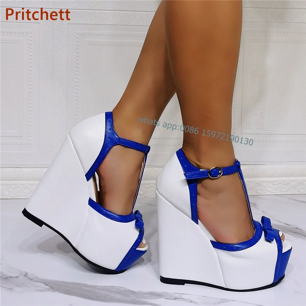 Сандалии с открытым носком на высоком каблуке бантом