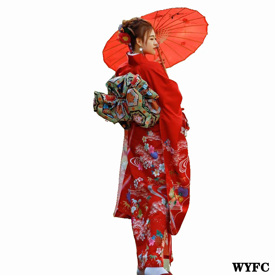 Кимоно женское однослойное с большими рукавами праздничная традиционная