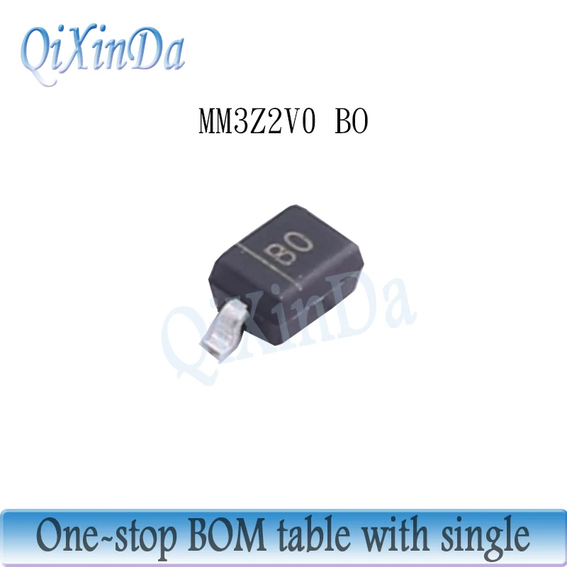 100 шт. SMD Diodo Zener MM3Z2V0 MM3Z2V2 MM3Z2V4 MM3Z2V7 MM3Z3V0 MM3Z3V3 MM3Z3V6 MM3Z3V9 MM3Z4V3 MM3Z4V3 MM3Z4V7 MM3Z5V1 MM3Z5V6 SOD-323