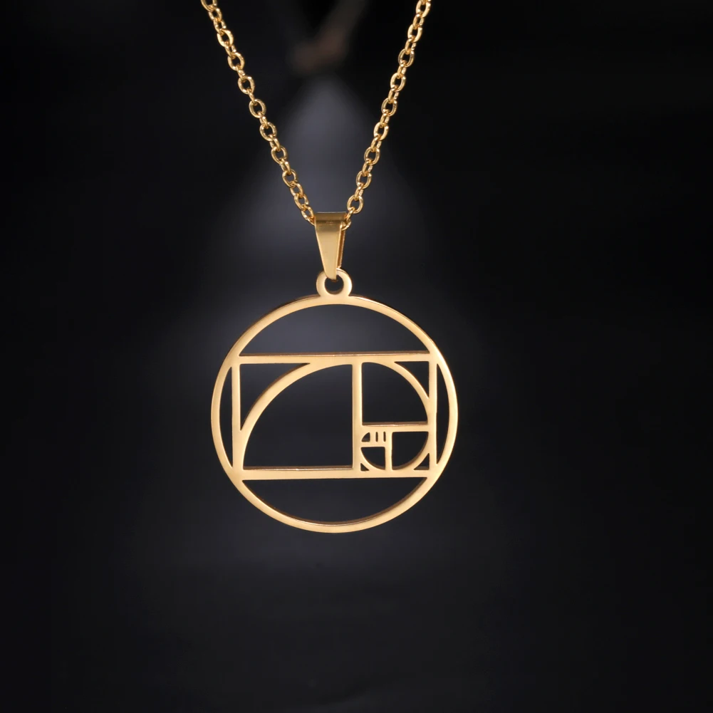 Простое ювелирное изделие из нержавеющей стали ажурная линия квадратное женское